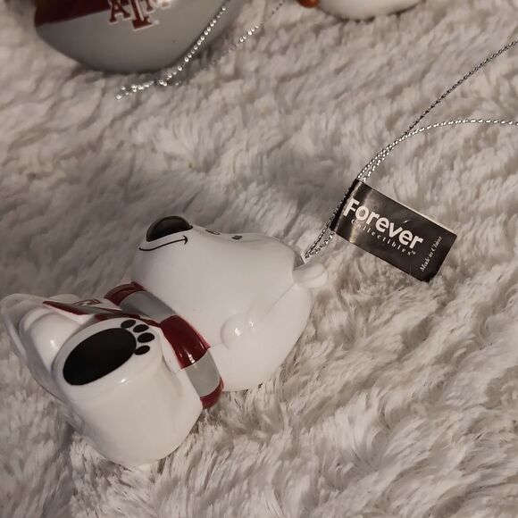 Three Texas A&M Christmas Ornaments - Picture 5 of 6